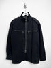 YOHJI YAMAMOTO Y'S FOR MEN - S/S 2003 ZIPPED FUNNEL NECK COTTON JACKET