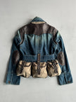 DSQUARED2 - F/W 2004 WRAP AROUND POCKET DENIM JACKET