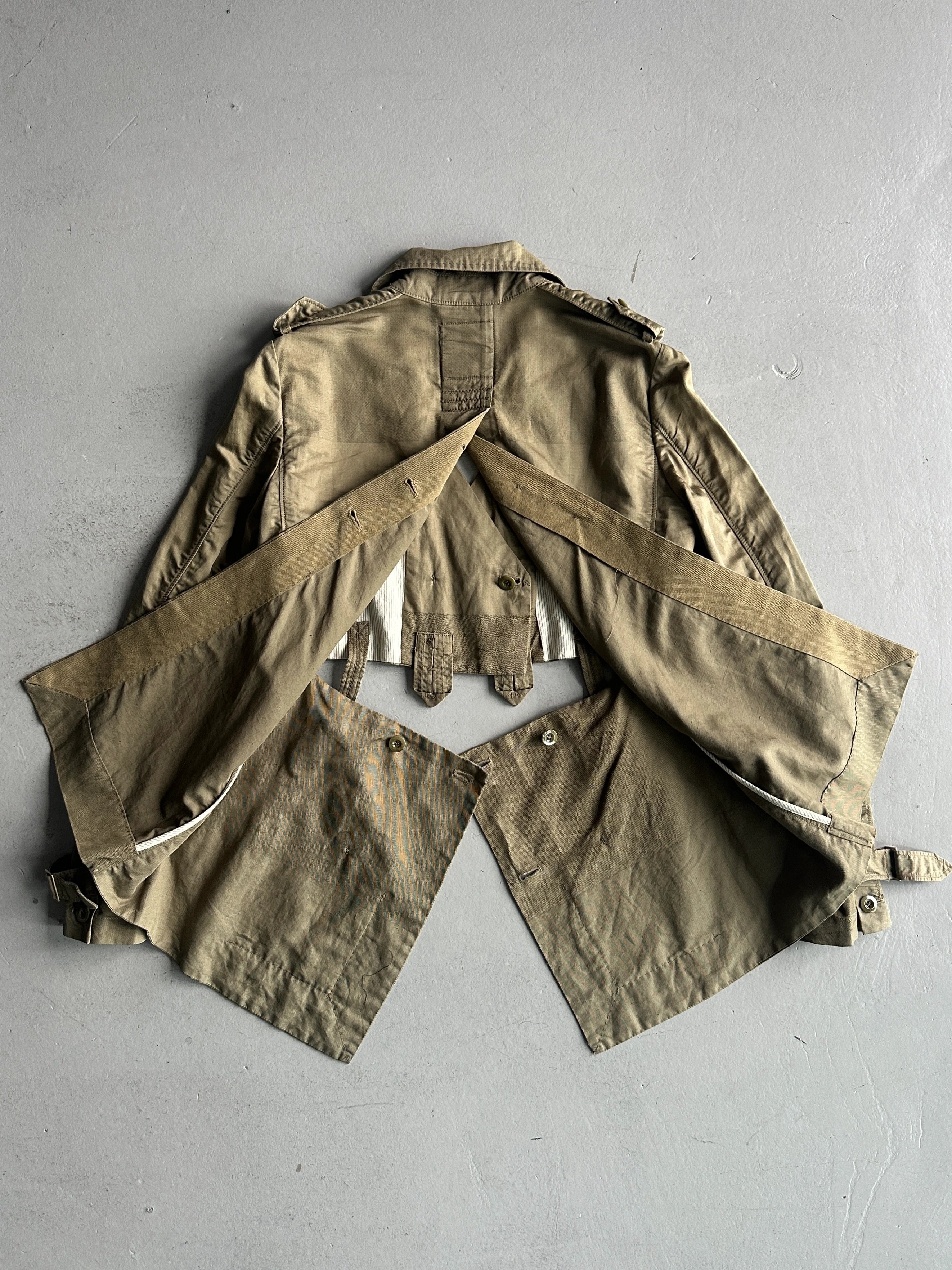 MARITHÉ + FRANÇOIS GIRBAUD - S/S 2011 DECONSTRUCTED BLAZER