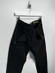 DIRK BIKKEMBERGS - early 2000s BIKER TROUSERS WITH ZIP DETAILS