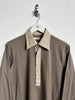 PRADA - early 2000s LONG SLEEVE PULLOVER SHIRT