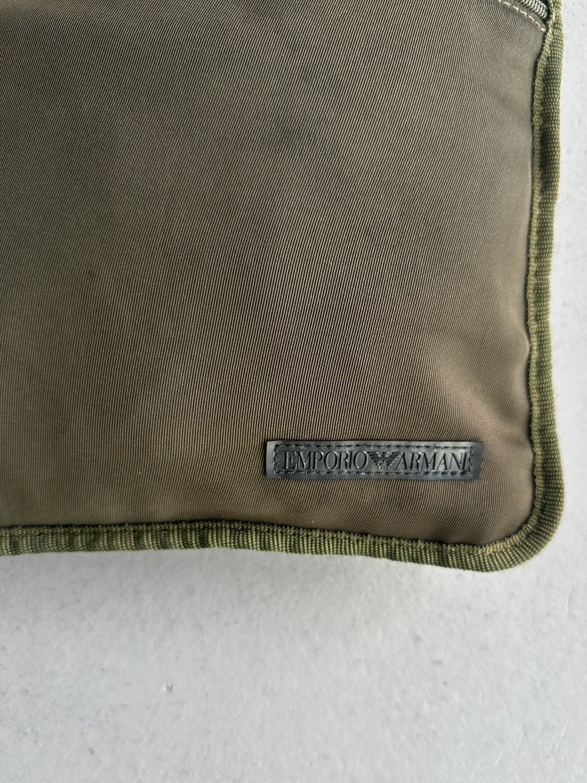 EMPORIO ARMANI - early 2000s RECTANGULAR CROSSBODY BAG