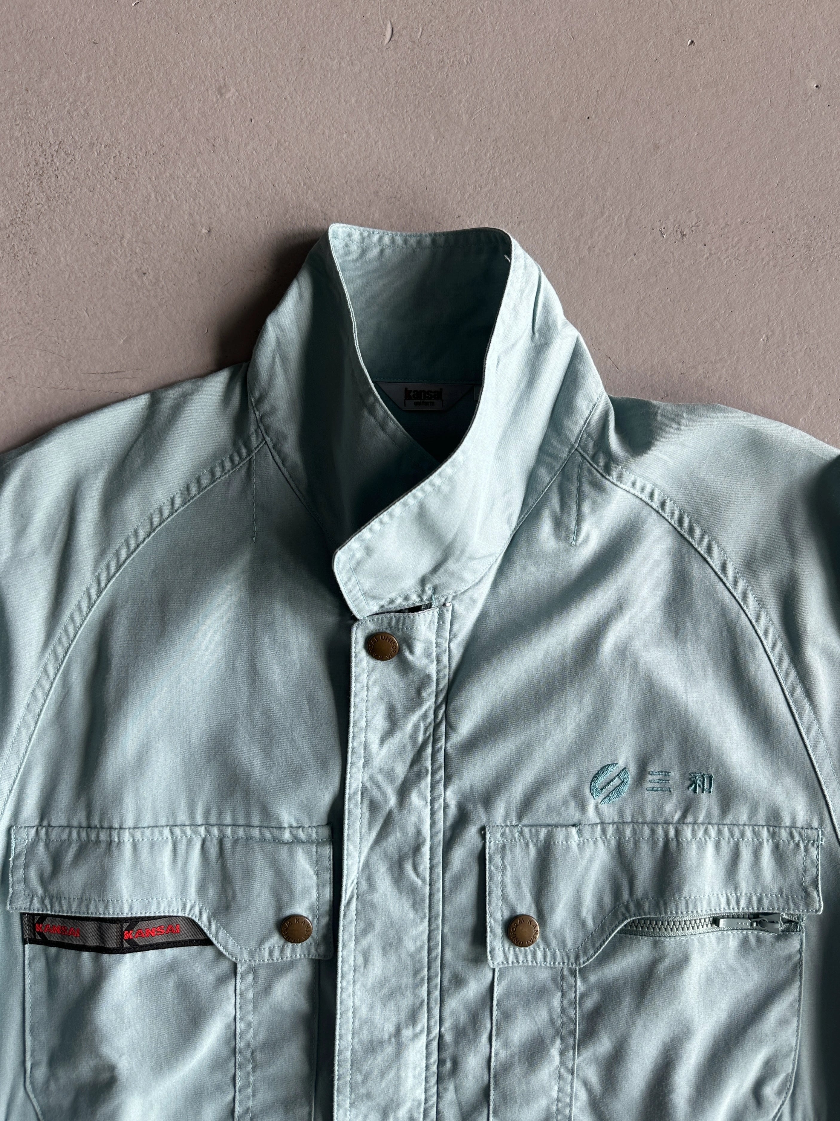 KANSAI YAMAMOTO UNIFORM - 1990s UTILITY BOMBER JACKET