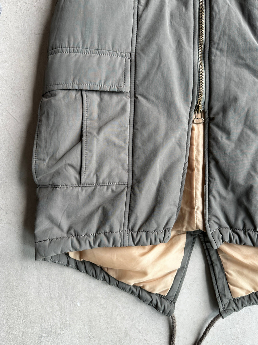 MICHIKO KOSHINO- 2000s CARGO PUFFER VEST