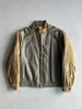 LOUIS FÉRAUD - 1980s CONTRASTING GREEN LAYERED LEATHER JACKET