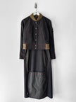 BELGIAN LABEL - early 2000s TWO PIECE SET WITH DRESS AND JACKET