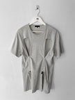 COMME DES GARÇONS HOMME PLUS - A/W 2014 CUT OUT FRONT T-SHIRT
