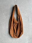 1970s SUEDE HOBO BAG