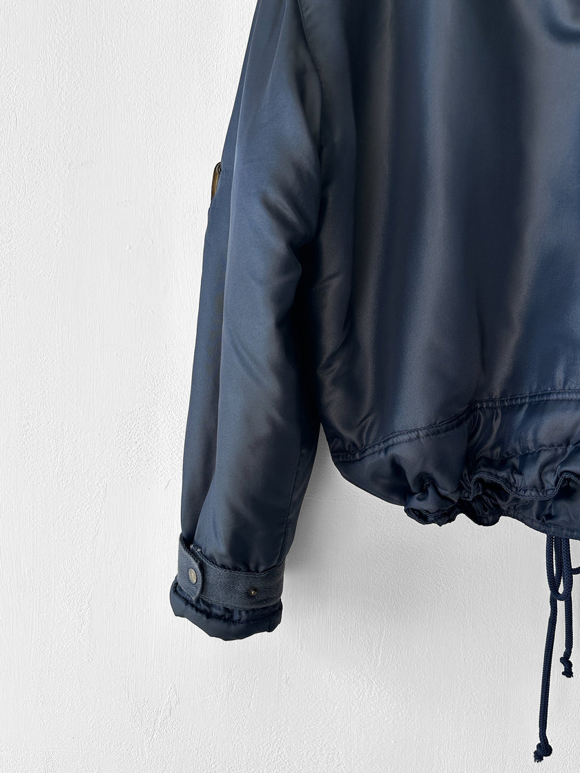ARMANI JEANS - late 1980s-early 1990s AVIATOR BOMBER JACKET