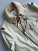 DANIELE ALESSANDRINI - 1990s BOMBER JACKET WITH RIBBED KNIT COLLAR