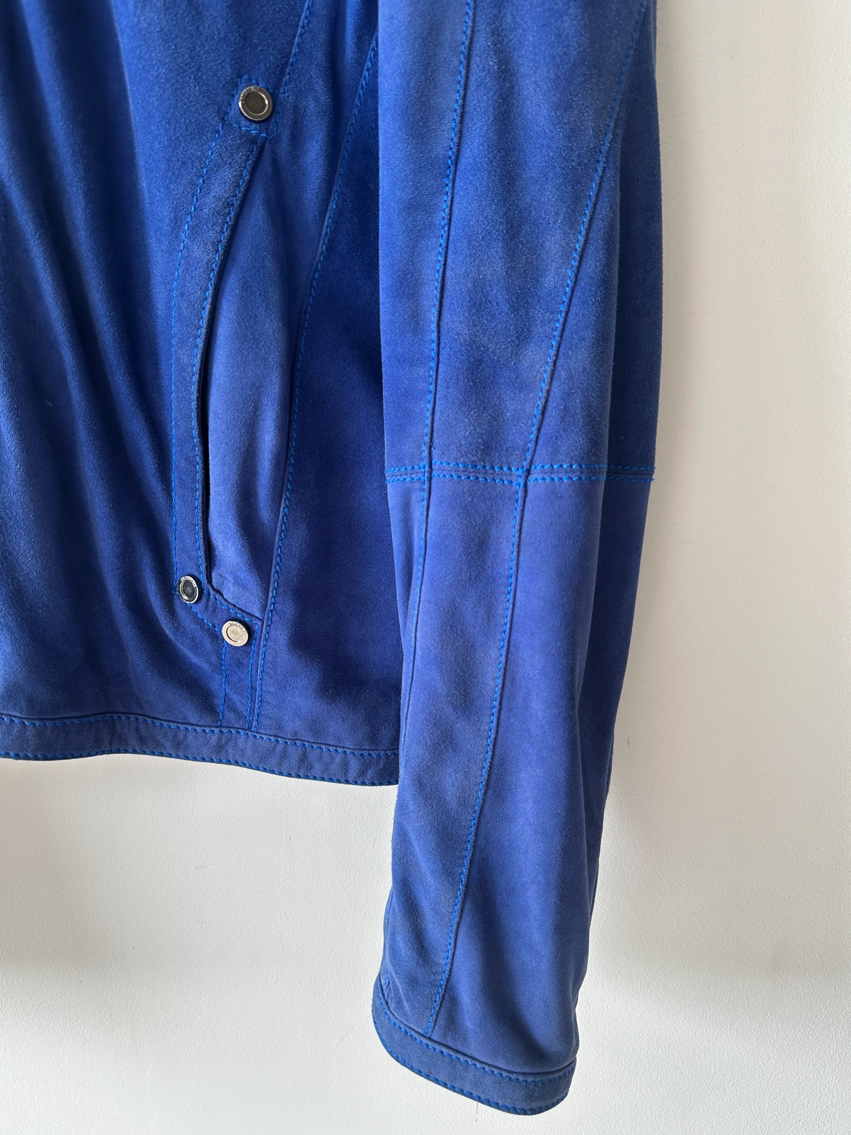 BIKKEMBERGS - 2000s SUEDE BIKER JACKET