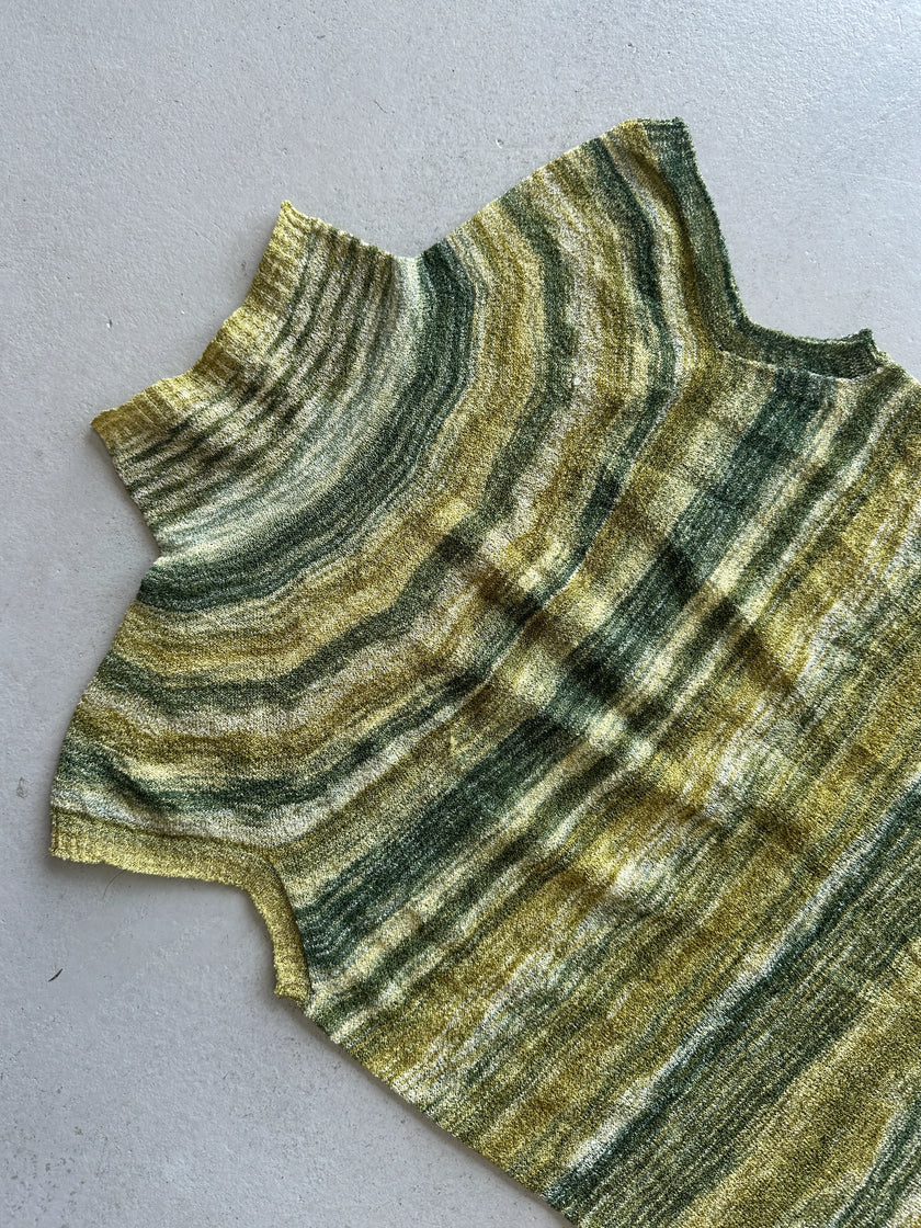 HIROKO KOSHINO - 1990s SEMI SHEER KNIT TOP