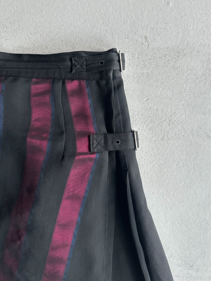 COMME DES GARÇONS - S/S 2012 LAYERED PLEATED MINI SKIRT