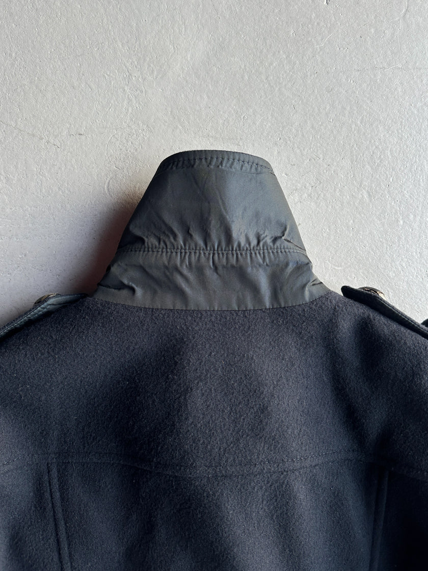 EMPORIO ARMANI - F/W 2006 DOUBLE BREASTED CROP FIT MILITARY JACKET