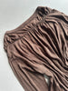 ZUCCA - F/W 2003 RUCHED HEM V NECK CARDIGAN