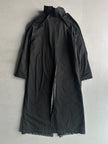 ARRSTON VOLAJU BY KOHSHIN SATOH - 1990s LONG TECHNICAL JACKET WITH FAUX FUR TRIM