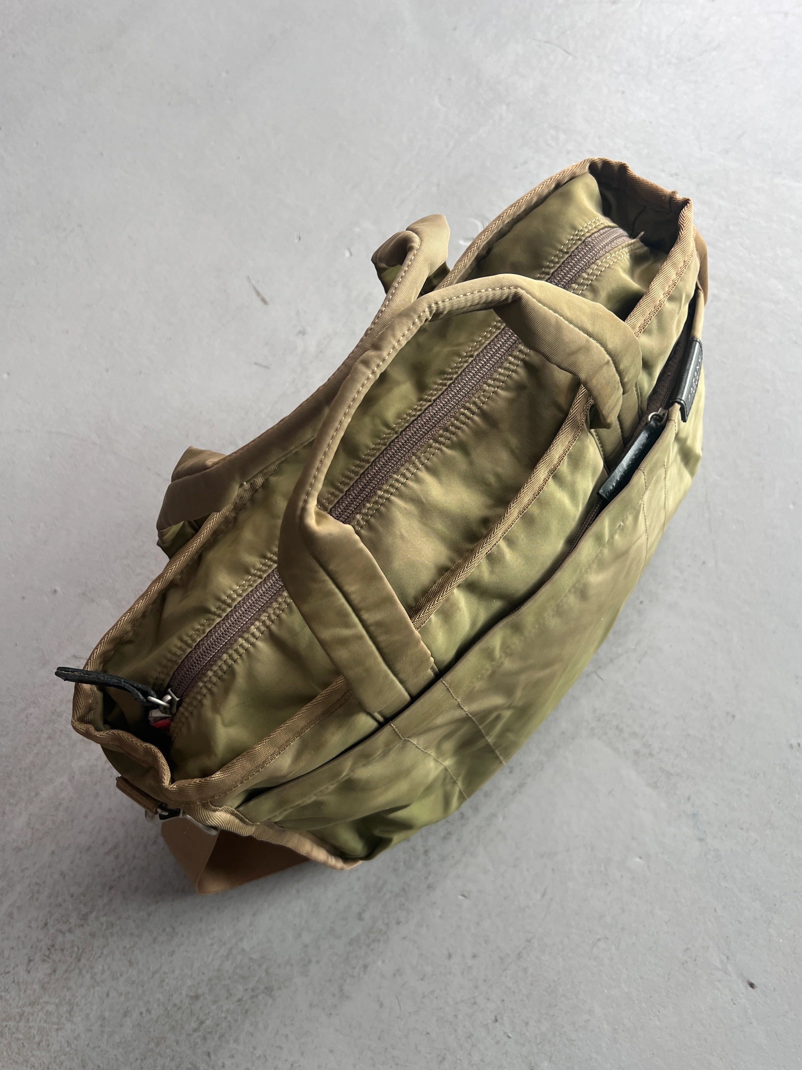 YOHJI YAMAMOTO Y'SACCS - 1990s 2 IN 1 NYLON BAG