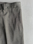 DANIELE ALESSANDRINI - 1990s STRAIGHT LEG TAILORED TROUSERS