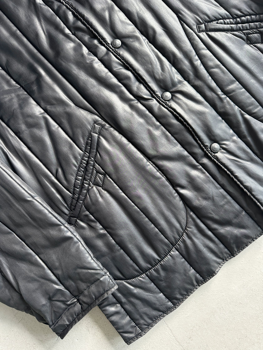 ARMANI JEANS - 1990s PADDED QUILTED JACKET