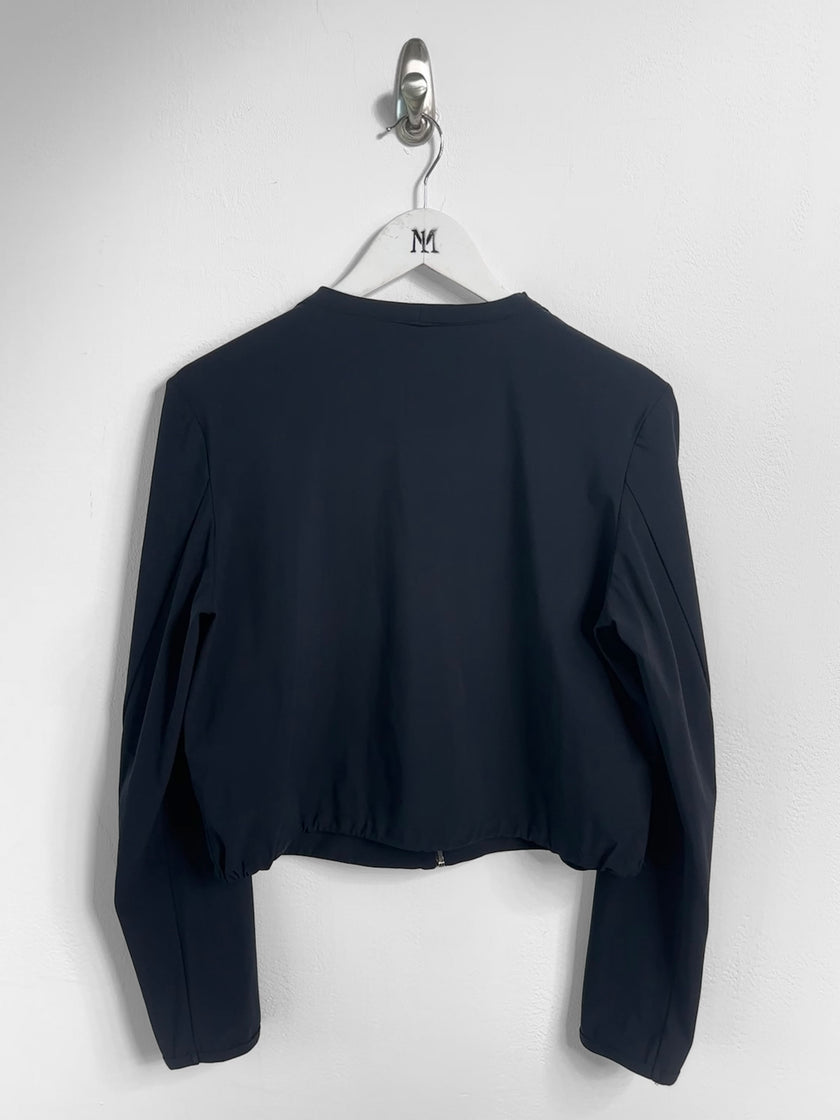 MARITHÉ + FRANÇOIS GIRBAUD - S/S 2001 CROP FIT ZIPPED JACKET