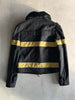 MOSCHINO - 2000s STRAIGHT FIT JACKET WITH FAUX FUR COLLAR