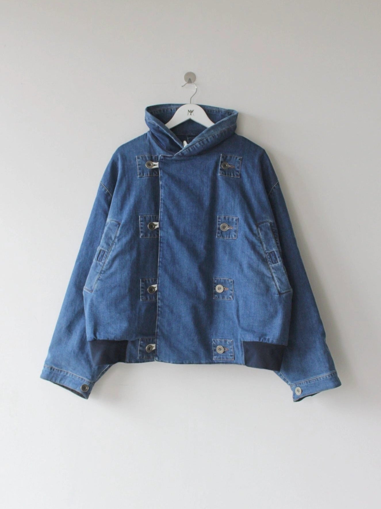 KATHARINE HAMNETT F/W 2017 RE-EDITION 1980s DENIM BOMBER JACKET
