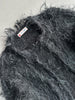 HISAKO TAKENAKA - 2000s HANDMADE KNIT OPEN FRONT CARDIGAN
