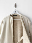 YOHJI YAMAMOTO Y'S  - F/W 2021 OPEN FRONT REVERSIBLE WOOL COAT
