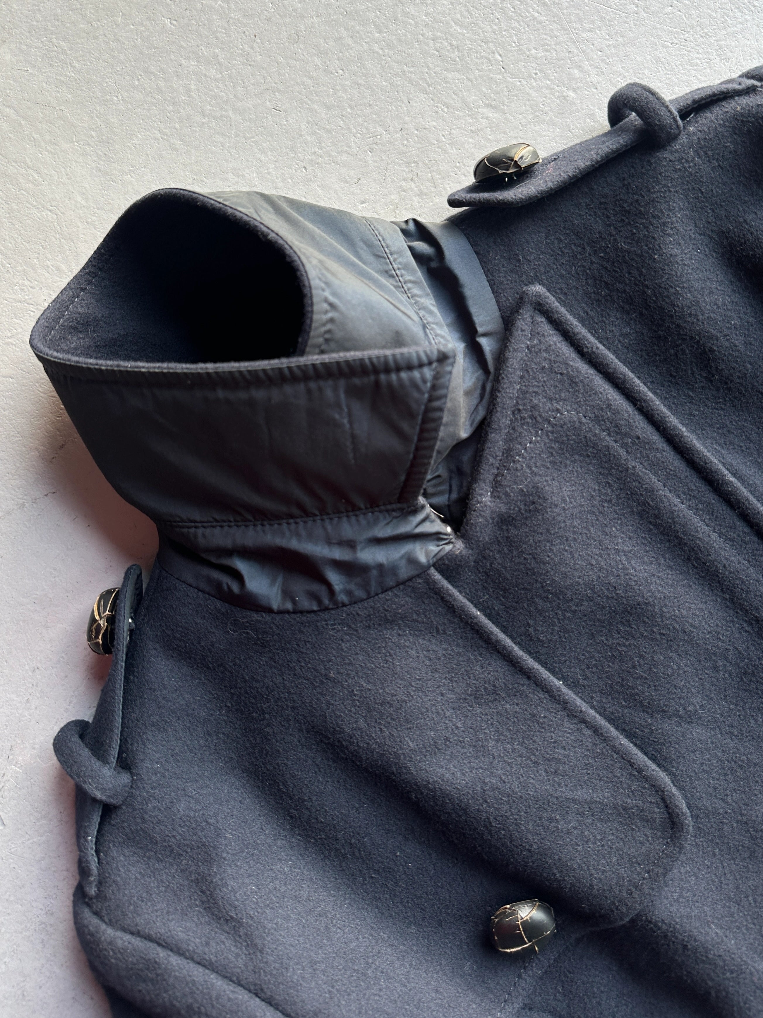 EMPORIO ARMANI - F/W 2006 DOUBLE BREASTED CROP FIT MILITARY JACKET