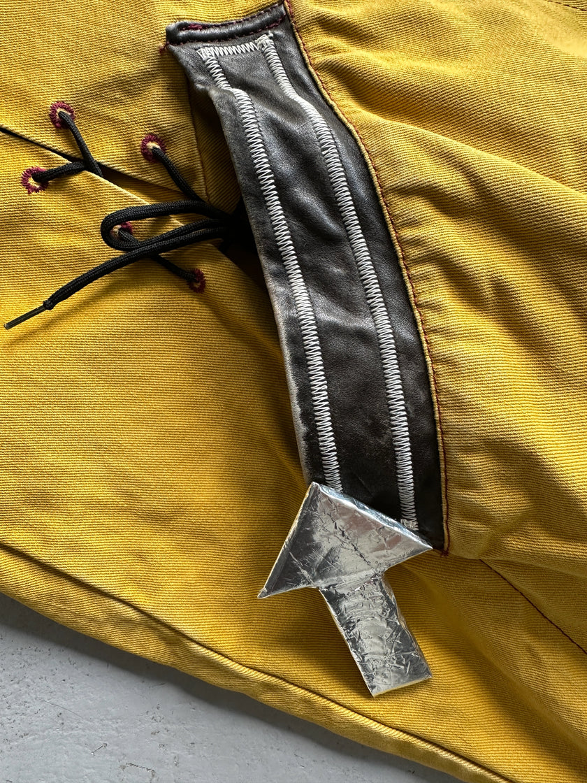 DIESEL - 1980s LIGHT JACKET WITH WAIST LACING DETAIL