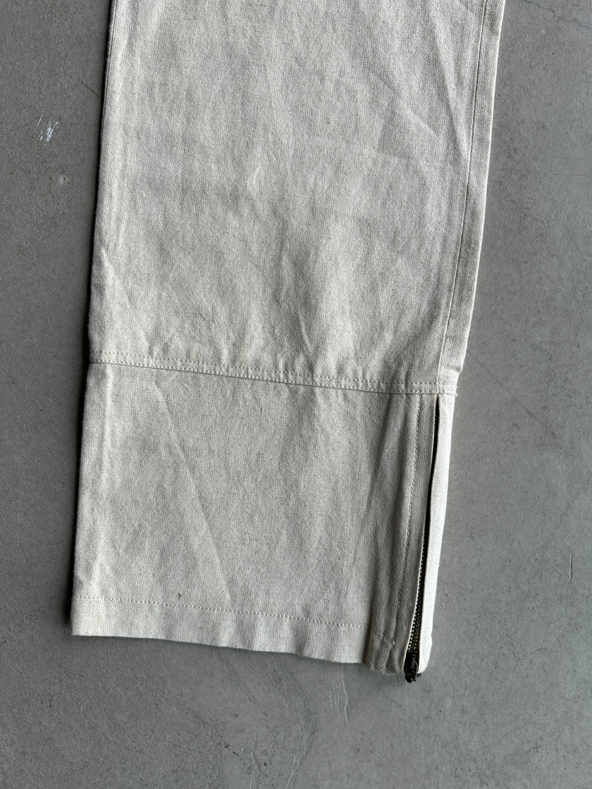 1990s HIGH WAIST FLARED LEG TROUSERS