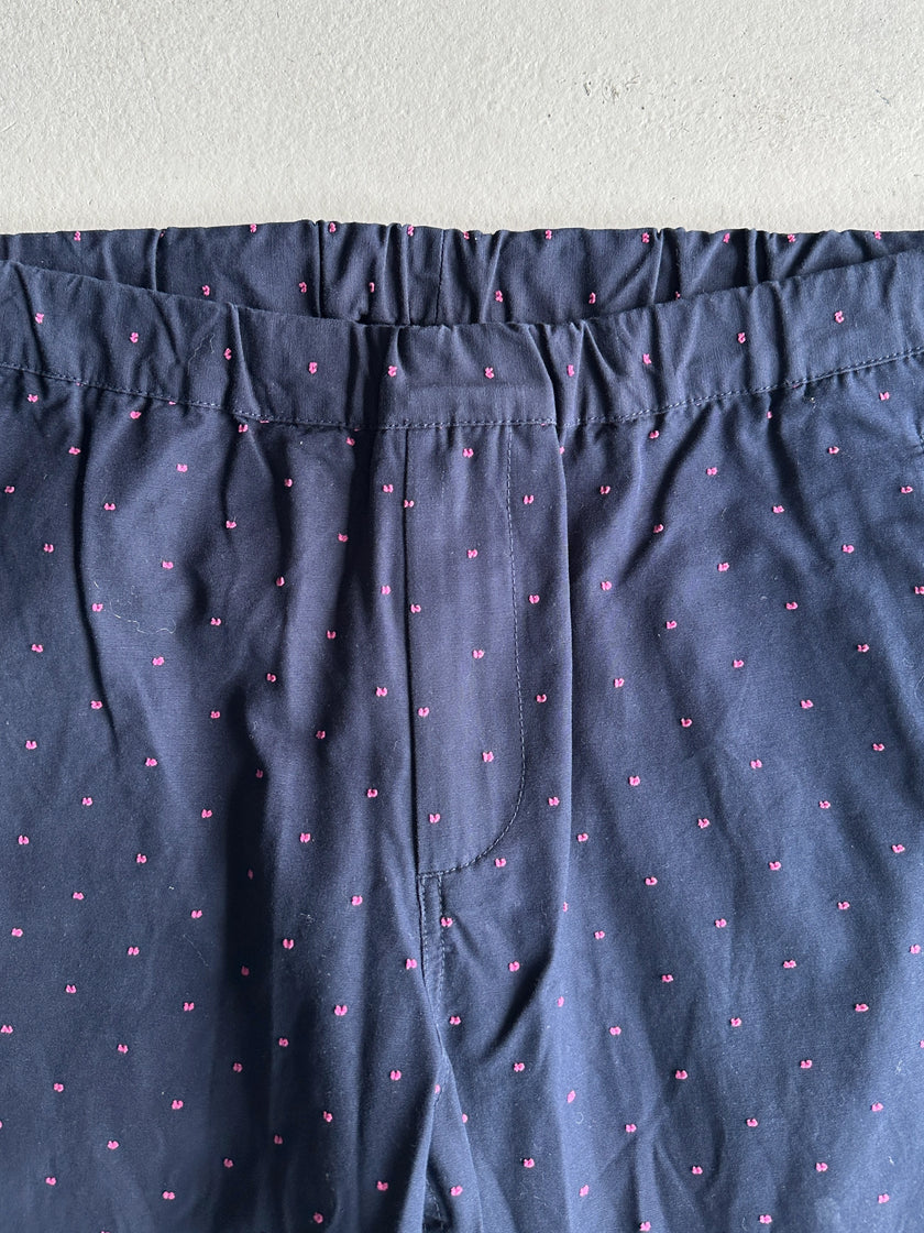 UNIFORMS FOR THE DEDICATED - 2000s CONTRASTING STITCHES COTTON TROUSERS