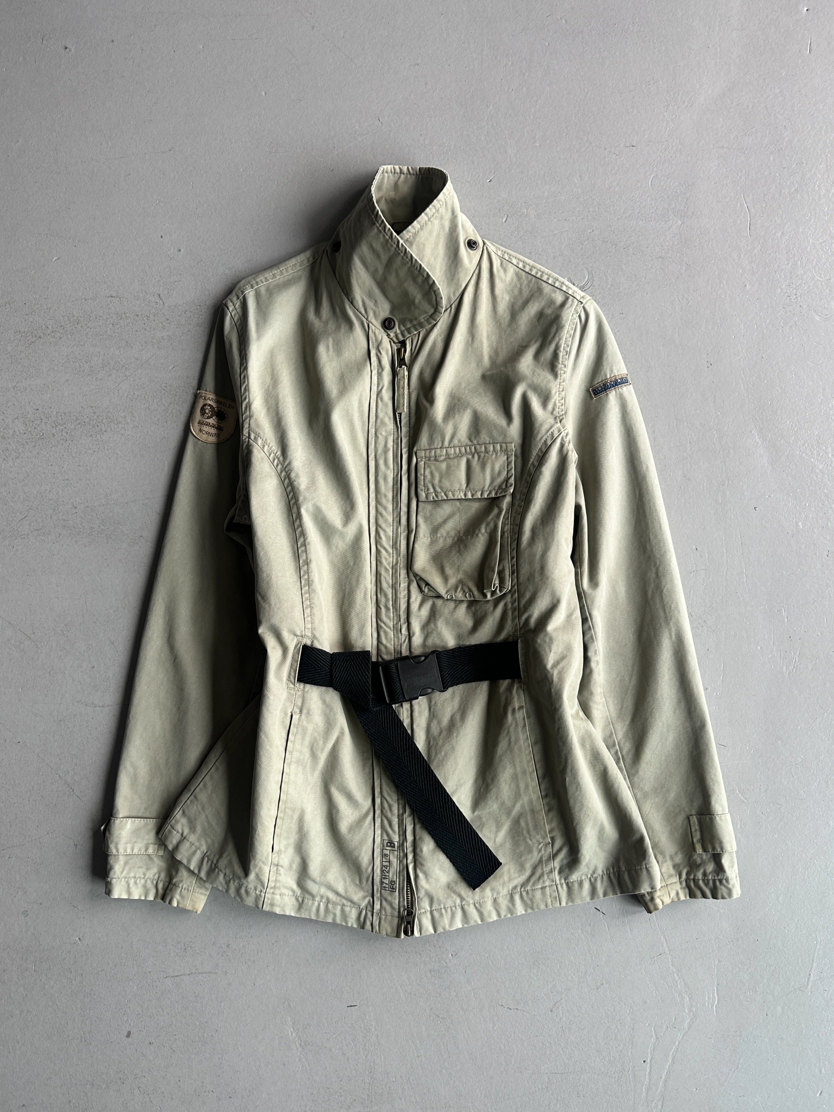NAPAPIJRI - 2000s JACKET WITH WEBBING BELT