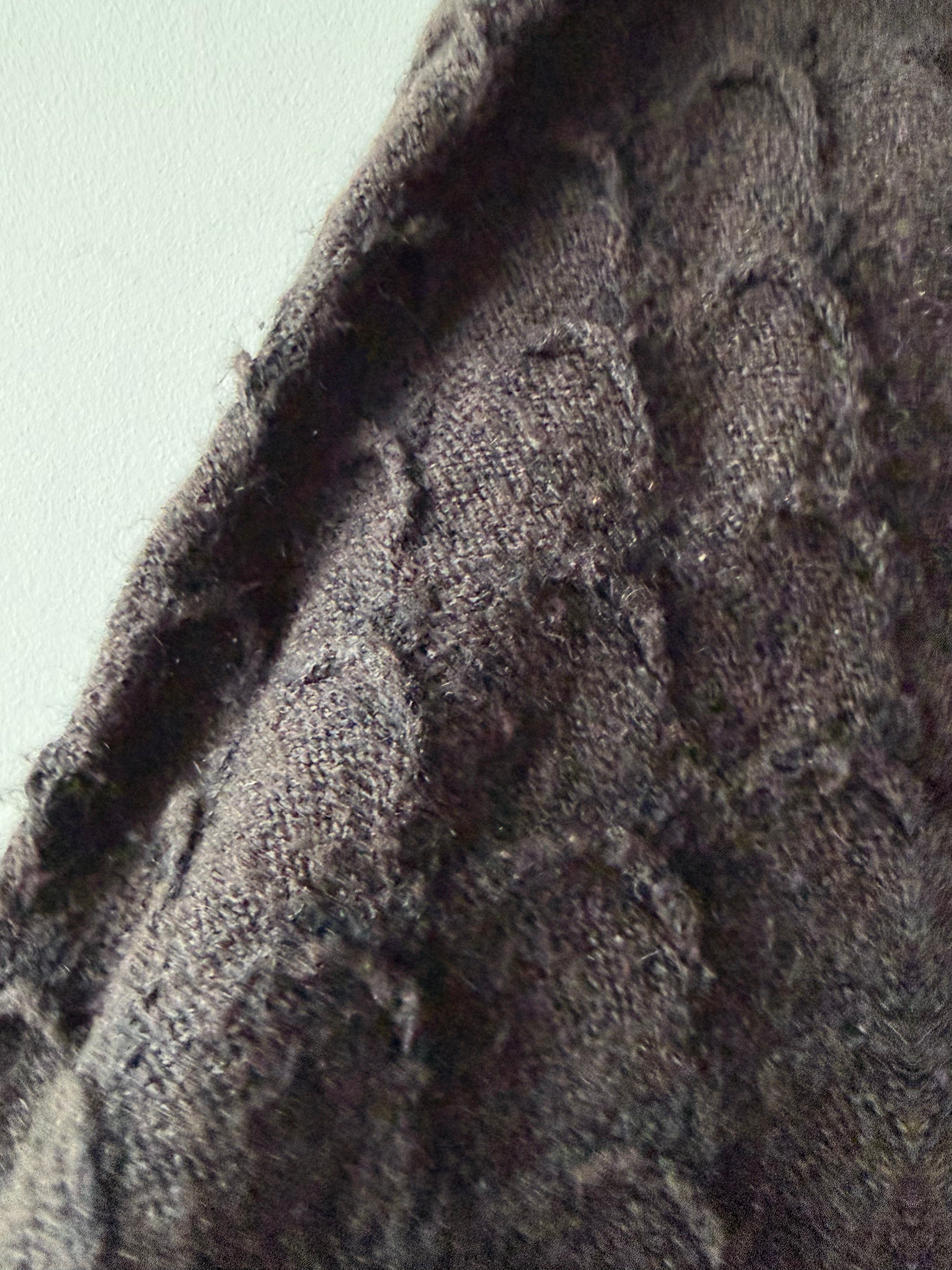 ISSEY MIYAKE - early 1980s 3D CUT OUT KNIT TURTLENECK JUMPER