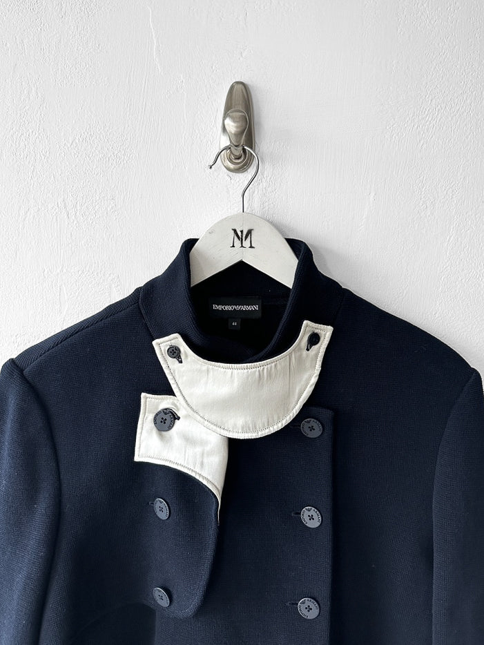 EMPORIO ARMANI - 2010s DOUBLE BREASTED FITTED JACKET