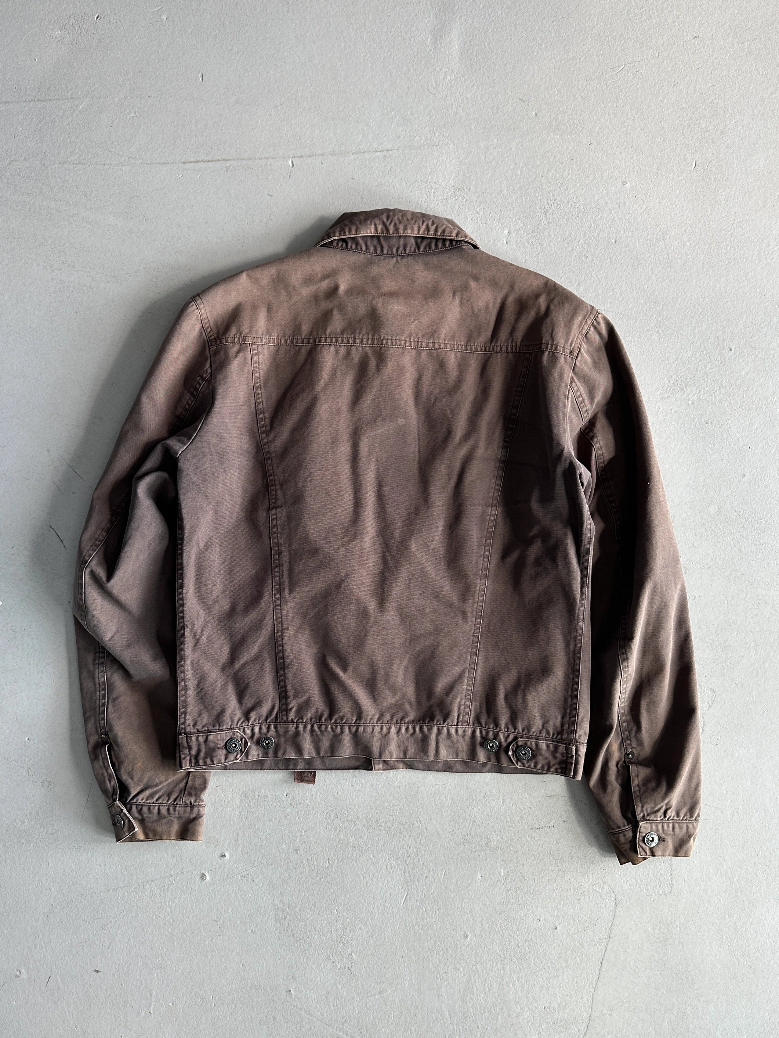 MOSCHINO - 1990s MULTI POCKET STRAIGHT FIT JACKET