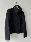 EMPORIO ARMANI - F/W 2010 FUZZY WOOL FUNNEL NECK JACKET