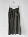 JAPANESE LABEL 2000s MAXI SKIRT WITH SIDE POCKETS