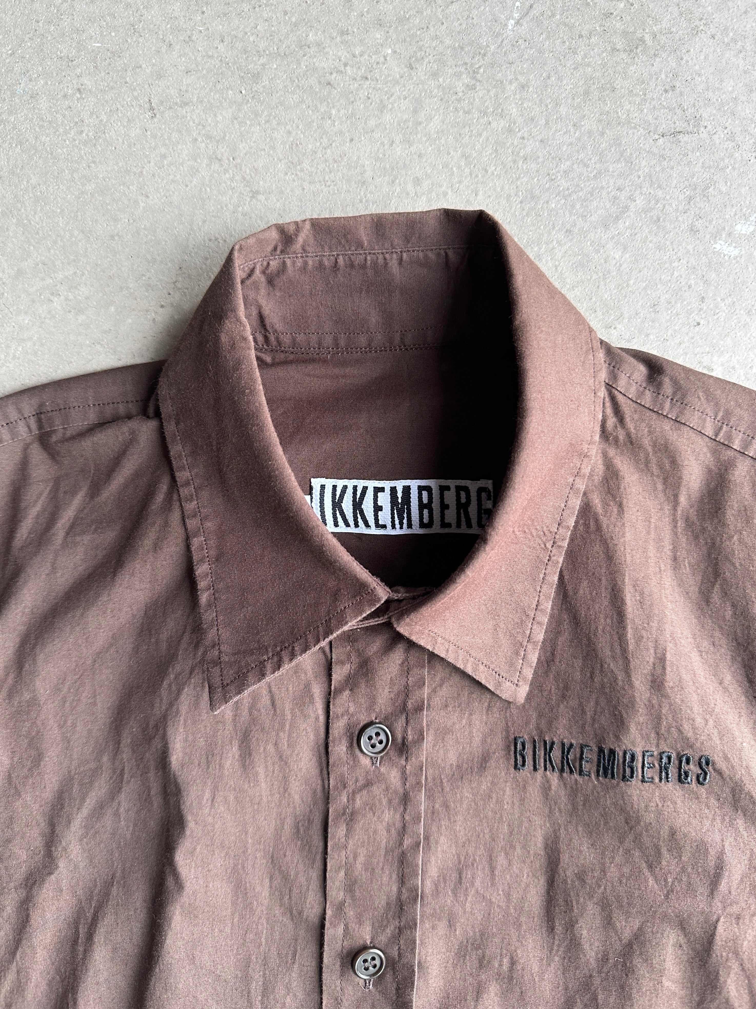 BIKKEMBERGS - 2000s HALF SLEEVE SHIRT