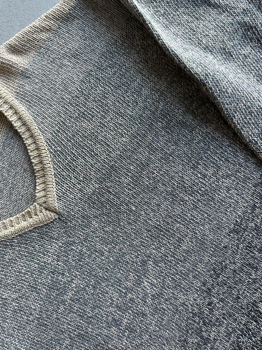 ARMANI JEANS - 1990s V NECK SOFT KNIT JUMPER