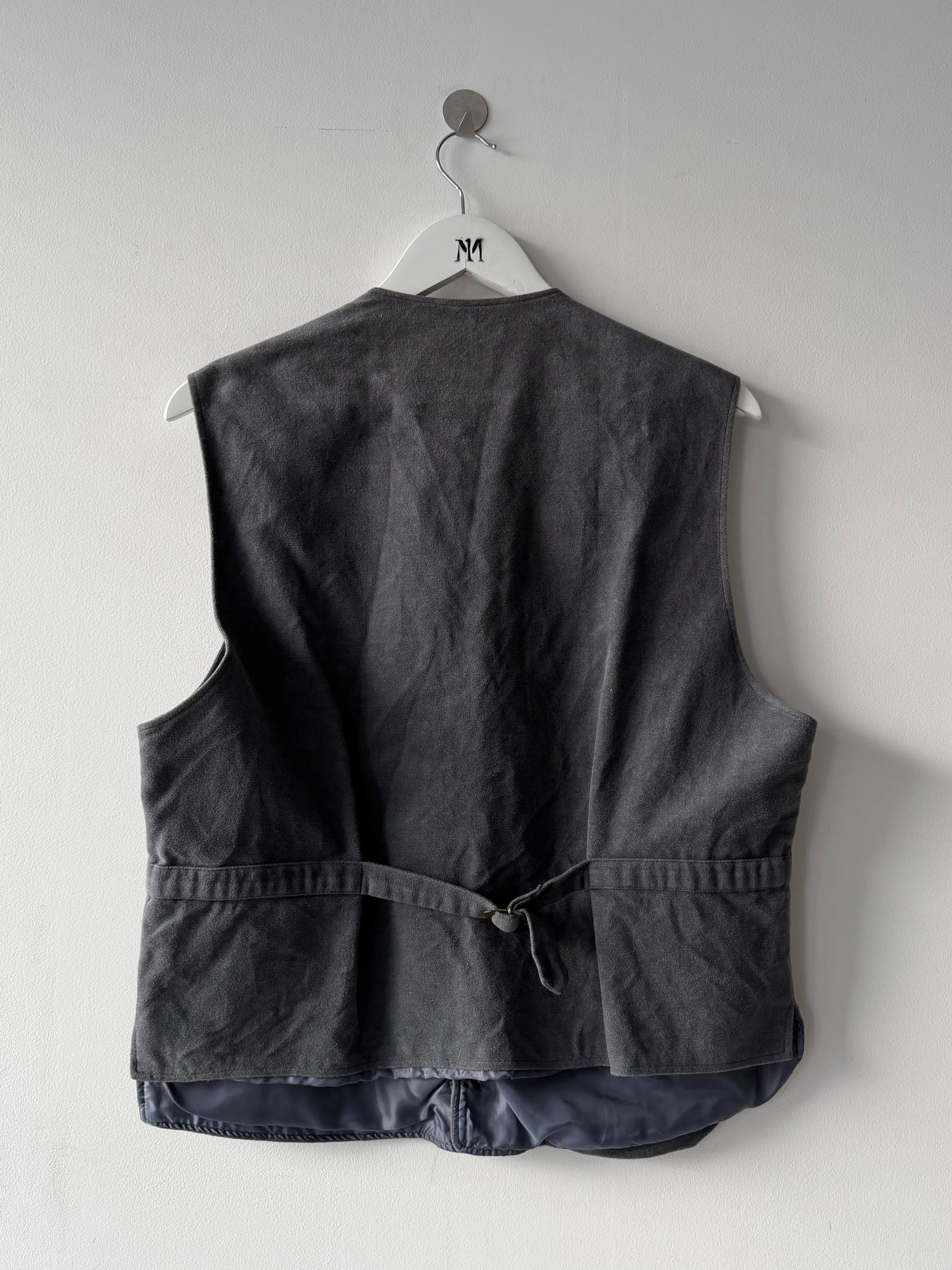 ISSEY MIYAKE HAI - 1980s CARGO VEST GILET JACKET