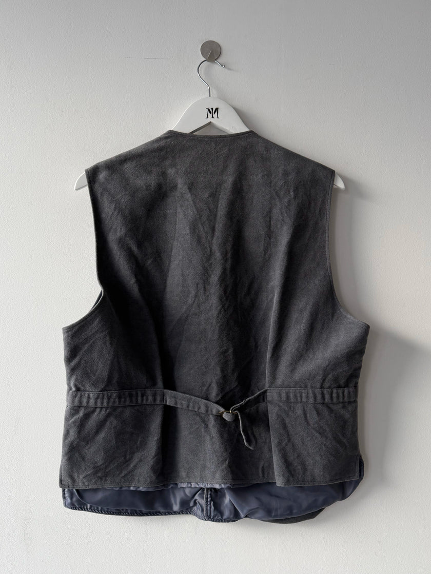 ISSEY MIYAKE HAI - 1980s CARGO VEST GILET JACKET