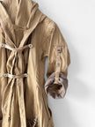 MARITHÉ + FRANÇOIS GIRBAUD - F/W 2008 RUCHED FRONT ADJUSTABLE WOOL JACKET