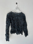 ISSEY MIYAKE PERMANENTE - late 1980s 3D SPIKE LONG SLEEVE TOP