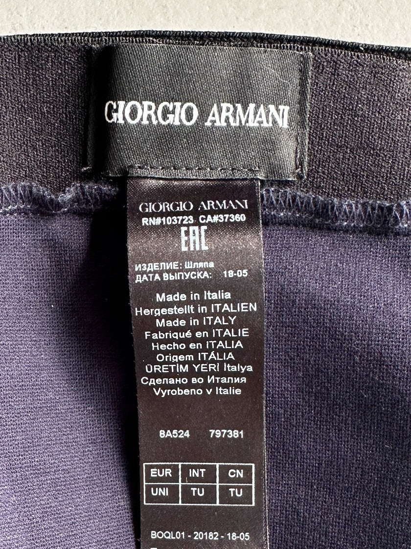 GIORGIO ARMANI - F/W 2018 SHIMMERING LOOPED FRINGE HAT