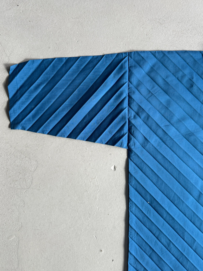 ISSEY MIYAKE ME - S/S 2007 PLEATED HALF SLEEVE SHIRT