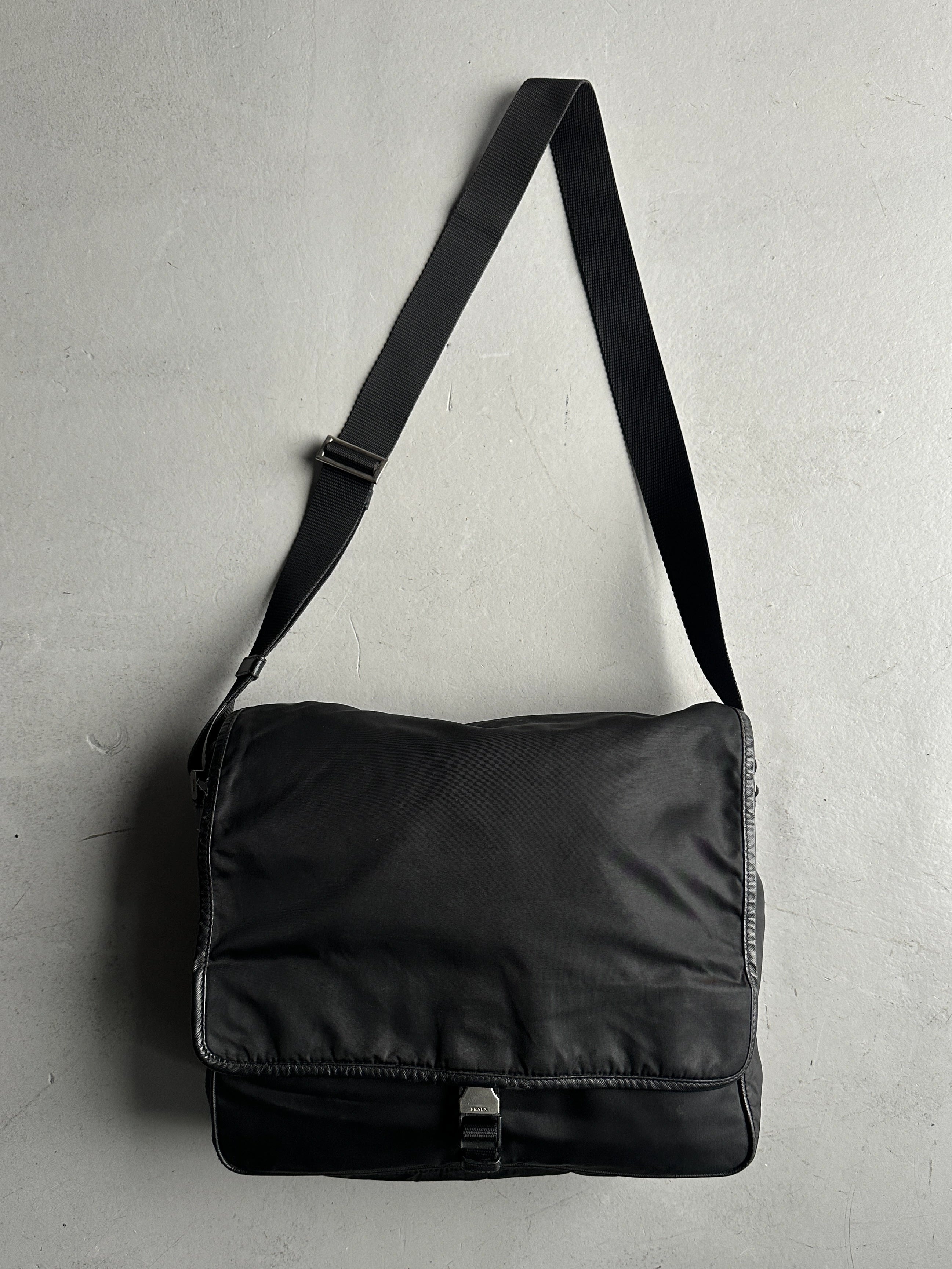 PRADA - 2000s NYLON MESSENGER BAG
