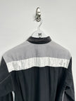 COMME DES GARÇONS - early 2000s PANELED LONG SLEEVE SHIRT WITH CONTRASTING SLEEVE AND BACK