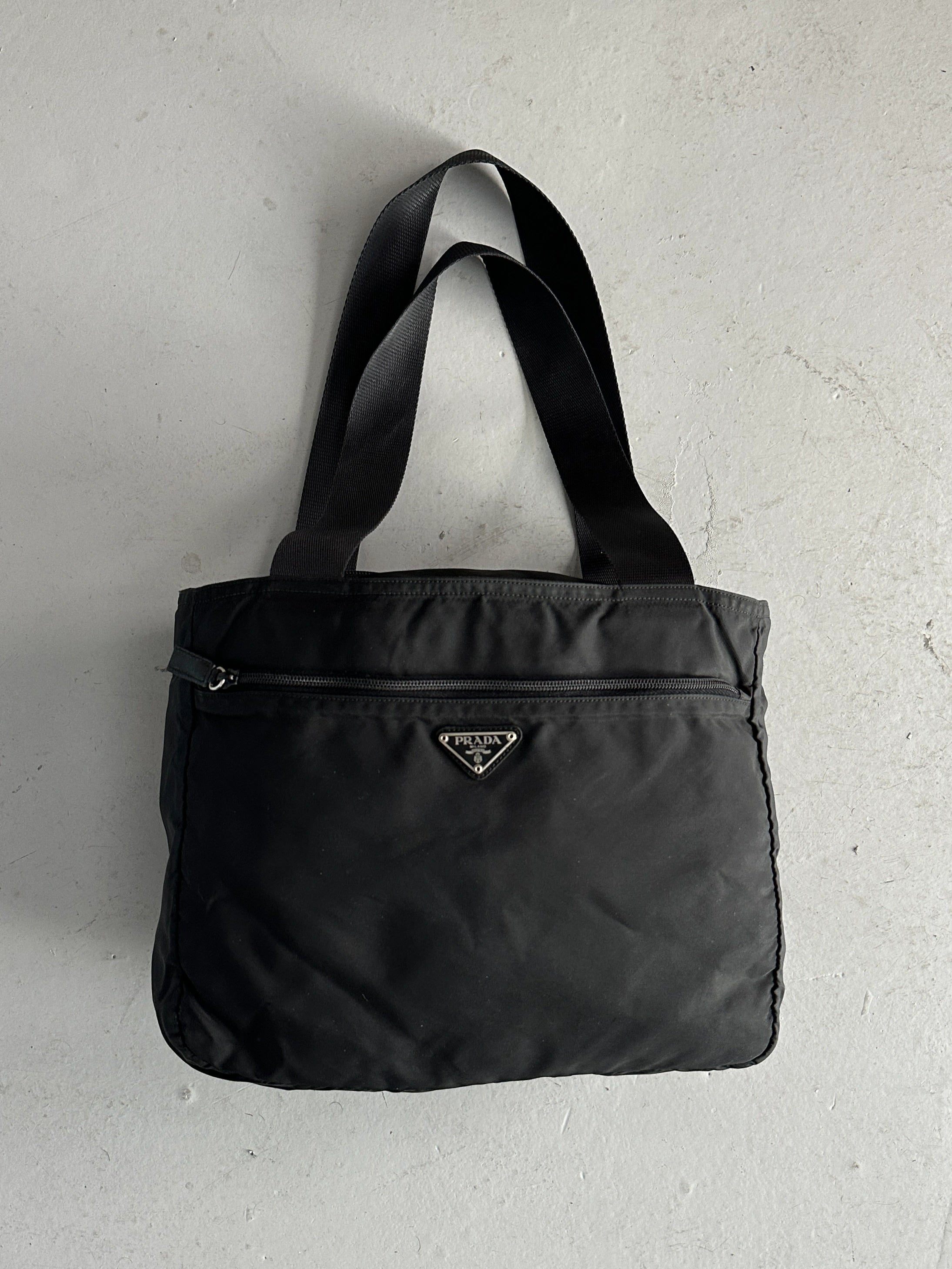 PRADA - 1990s NYLON TOTE BAG