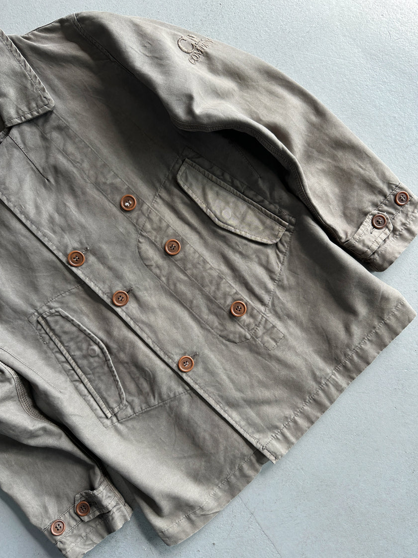 C.P. COMPANY - 1990s DOUBLE BREASTED STRAIGHT FIT JACKET